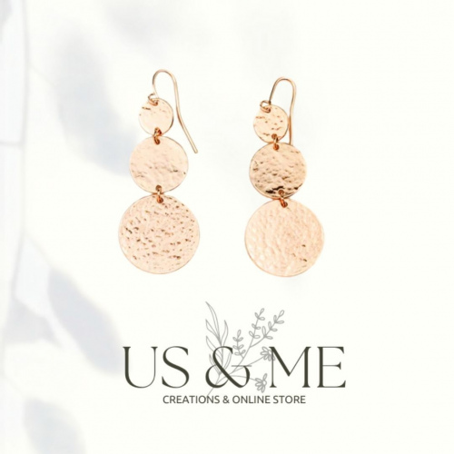 Cascading Ripple Earrings